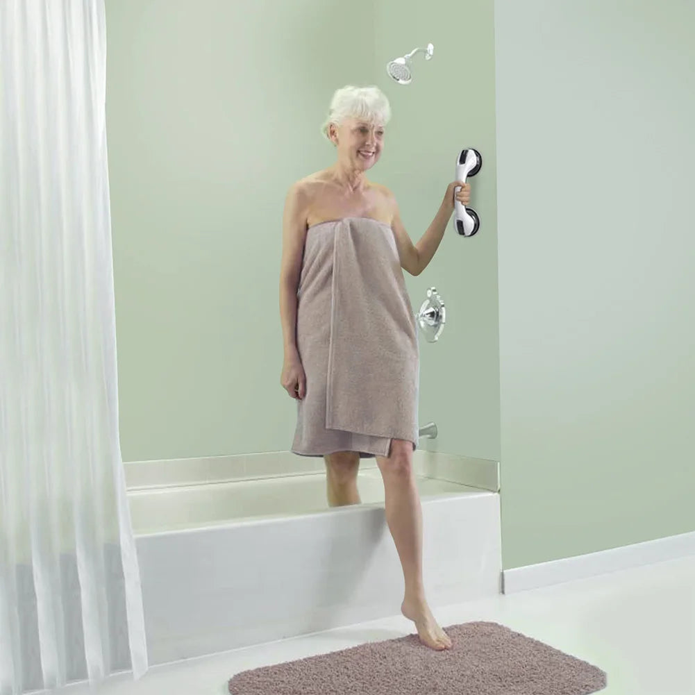 Anti-Slip Shower Suction Grab Bar